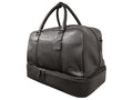 Adpel Leather President Double Decker Golf Bag | Black - KaryKase