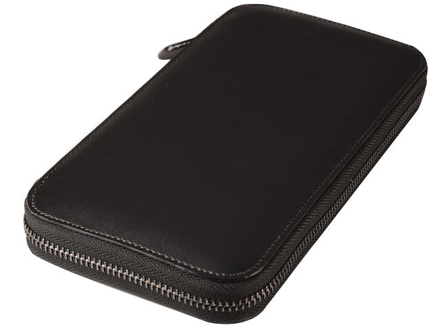 Adpel Leather Purse - 12CC Holder Leather Purse | Black - KaryKase