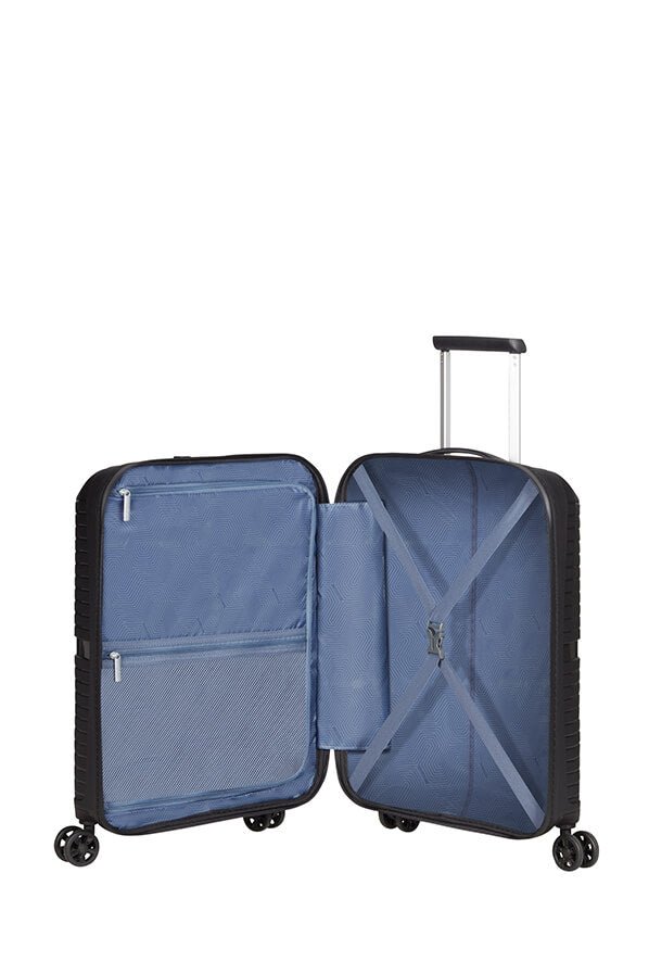 American Tourister Airconic 55cm Cabin Spinner | Onyx Black - KaryKase