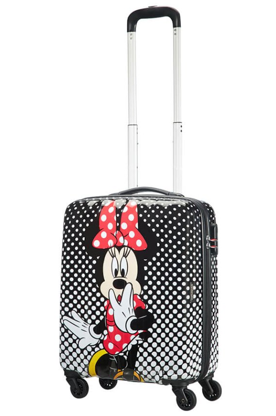 American Tourister Disney Legends 65cm Medium Spinner | Minnie Polka Dot - KaryKase
