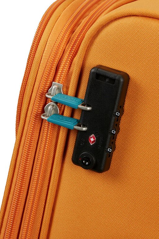 American Tourister Pulsonic 68cm Medium Spinner - Expandable | Sunset Yellow - KaryKase