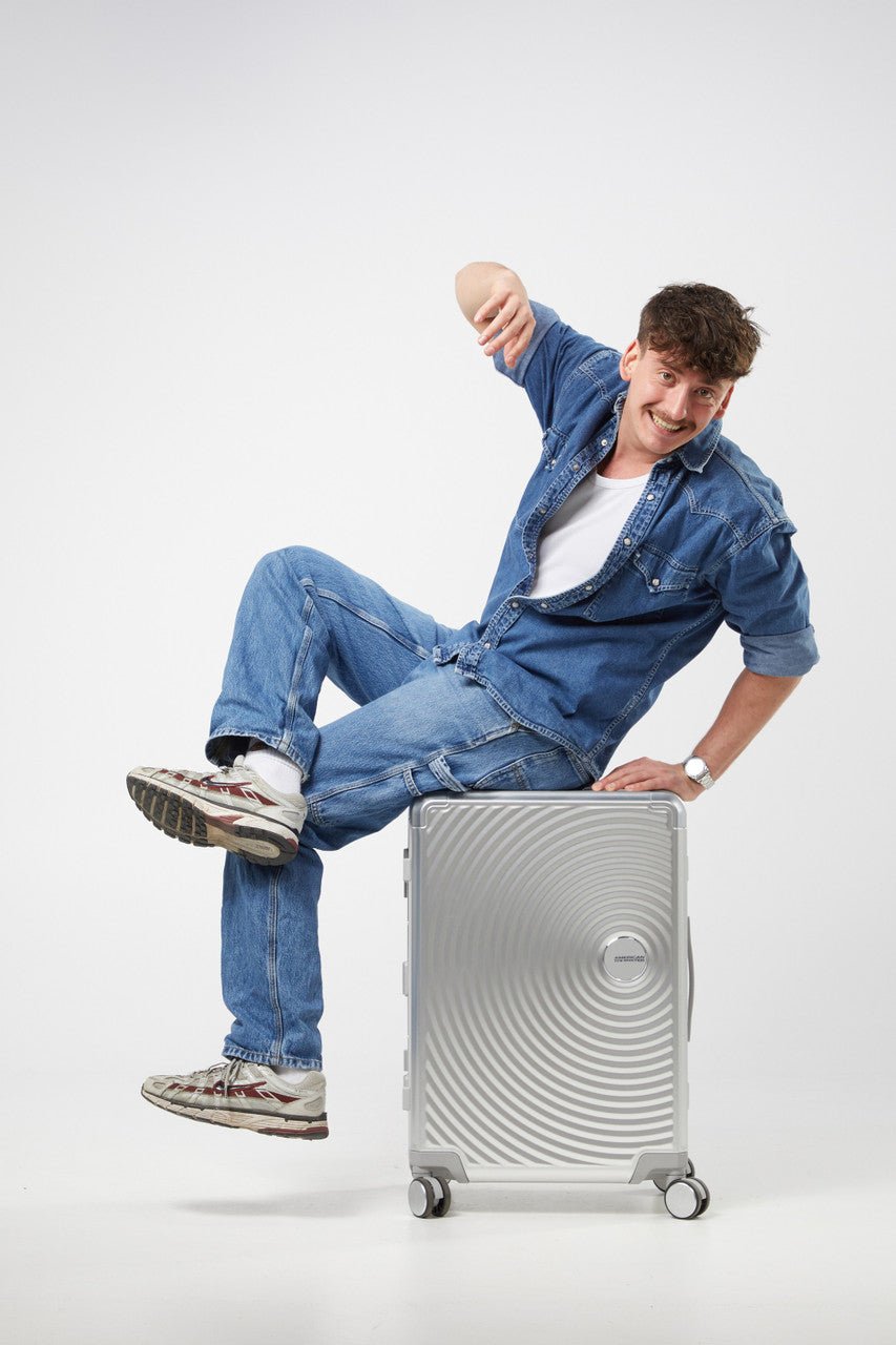 American Tourister Soundbox Alu Spinner TSA - KaryKase
