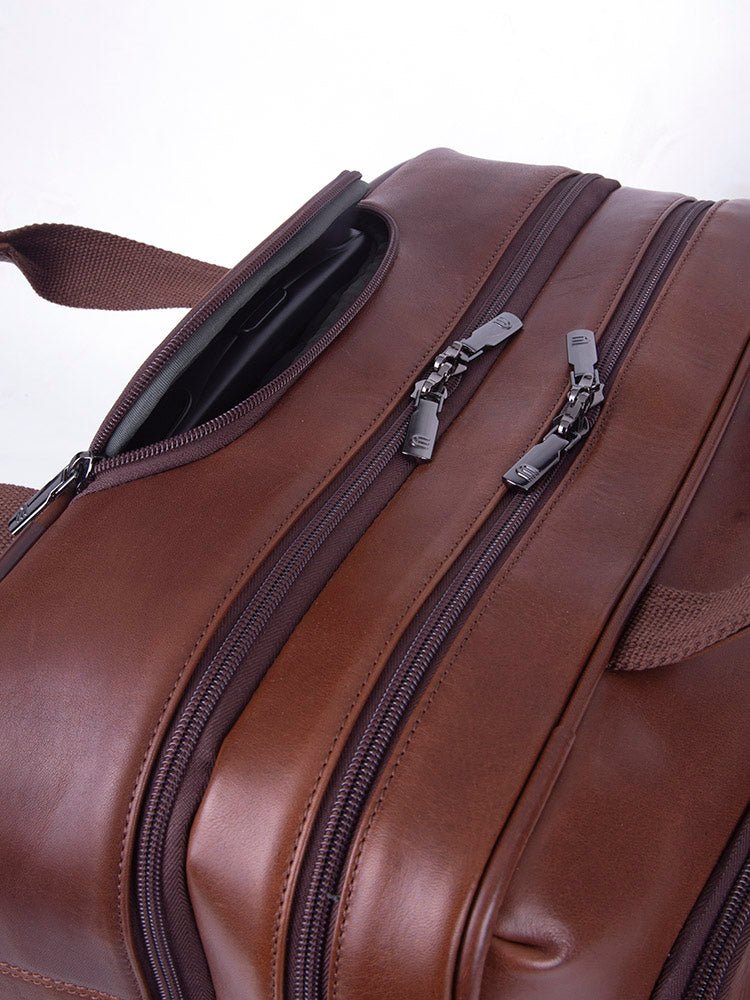Cellini Infiniti Business Case On Wheels | Brown - KaryKase