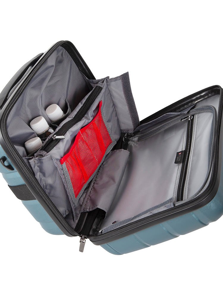 Cellini Microlite Beauty Case | Steel Blue - KaryKase
