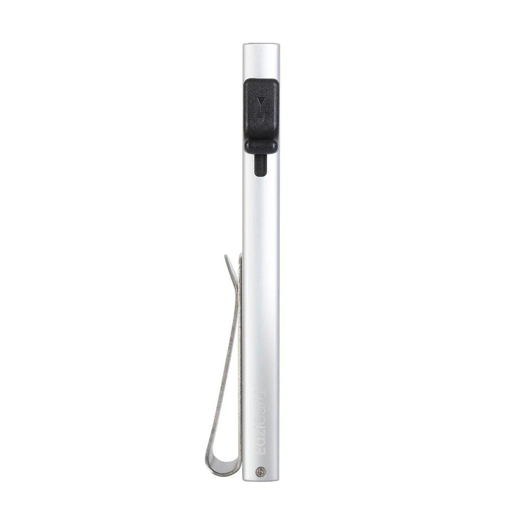 EaziCard RFID Cardholder with Clip | Silver - KaryKase