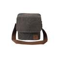 Escape Classic Canvas Utility Crossbody Bag | Dark Grey - KaryKase