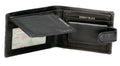 Johnny Black Chicago Mini Compact 8CC Leather Wallet - RFID | Black - KaryKase