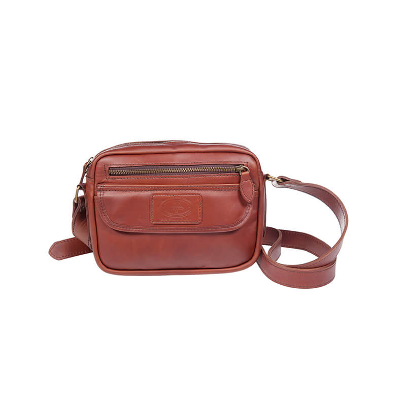 Melvill & Moon Leather Man Bag | Brown - KaryKase