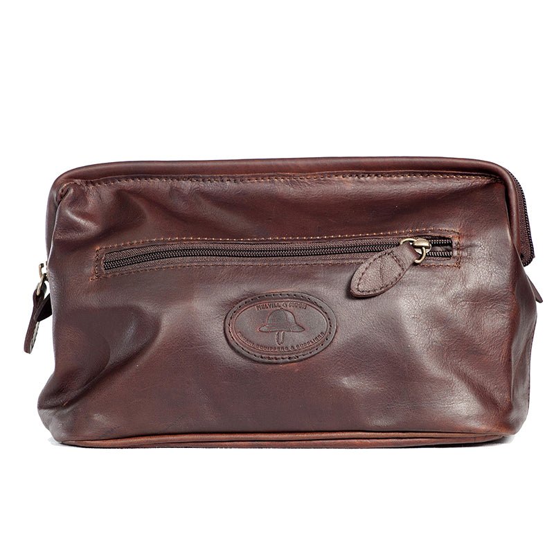 Melvill & Moon Leather Tsavo Sponge Bag | Brown - KaryKase
