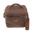 Melvill & Moon Waxed Cotton Camera / Console Bag With Strap - KaryKase