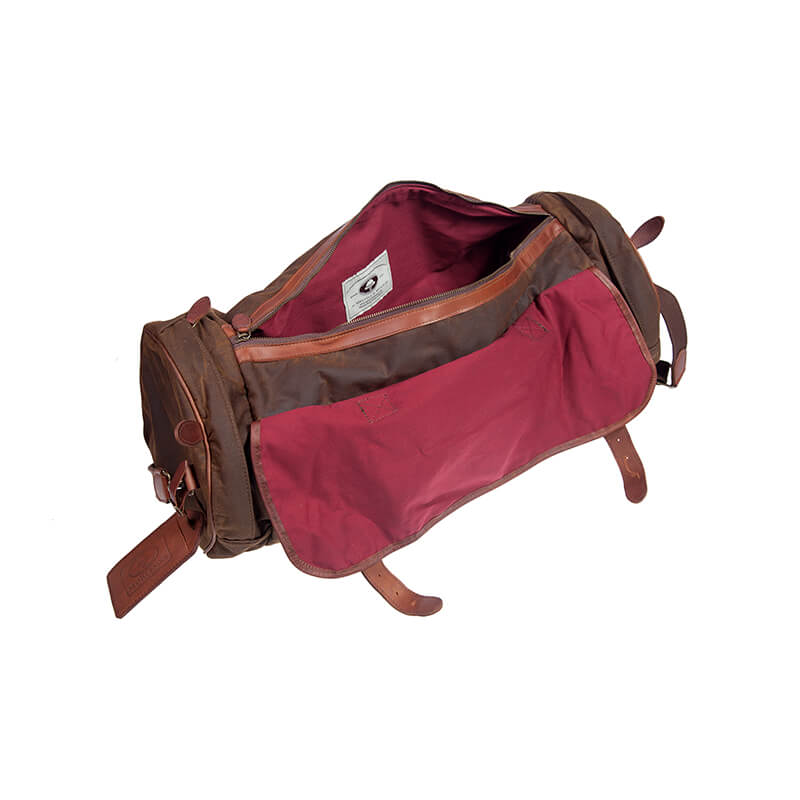 Melvill & Moon Waxed Cotton Pannier Duffel Bag - KaryKase