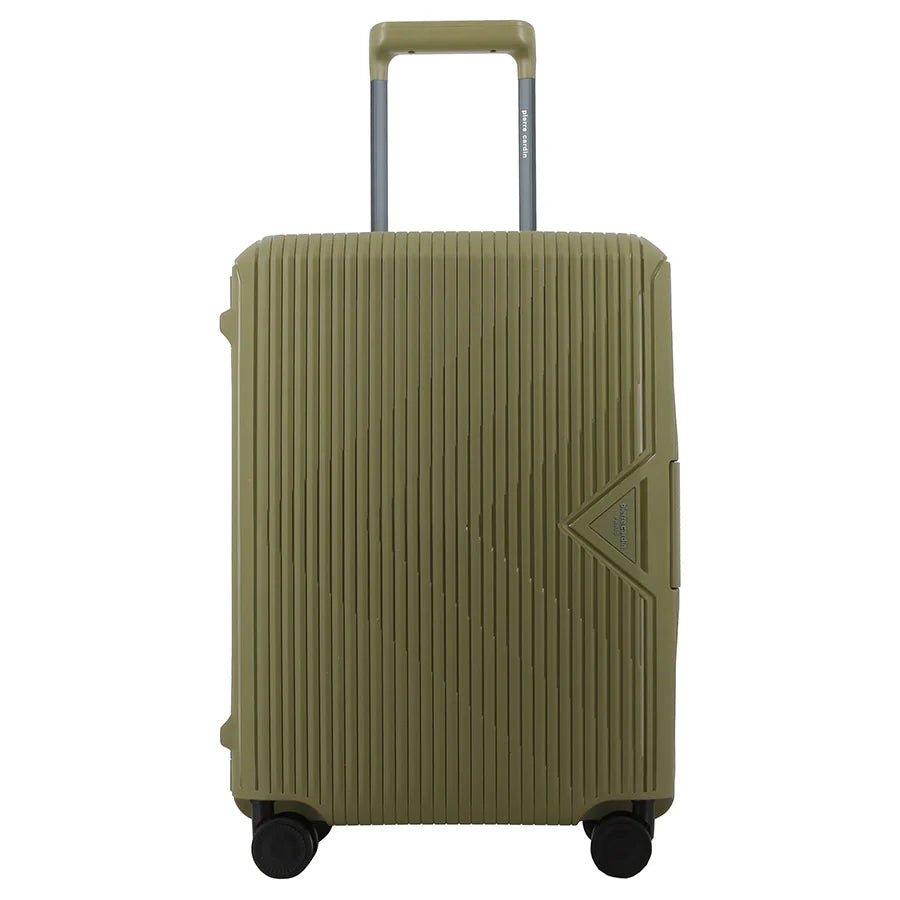 Pierre Cardin Cannes 77cm Large Clip Case Spinner | Green - KaryKase