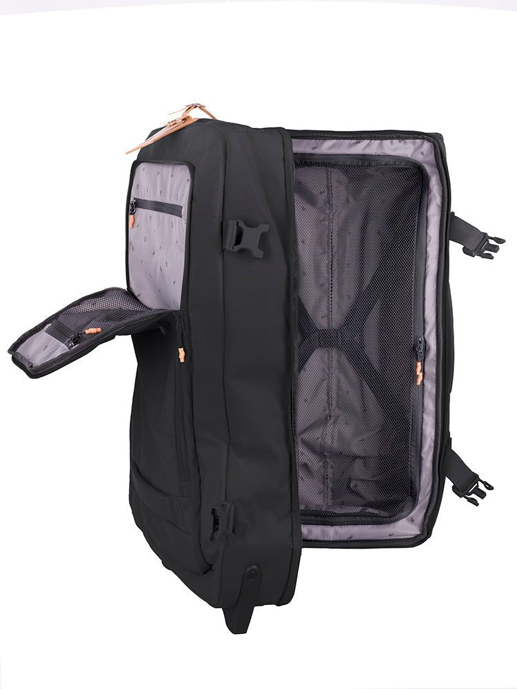 Polo Freedom 79cm Large Check-In Trolley Duffle | Black - KaryKase