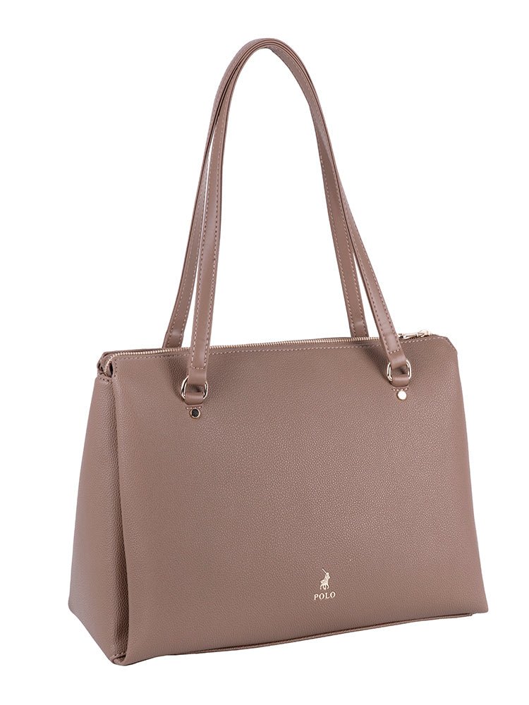 Polo Lyon Mule Shopper | Taupe - KaryKase