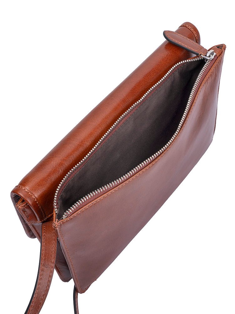 Polo Newport Flapover Sling | Brown - KaryKase