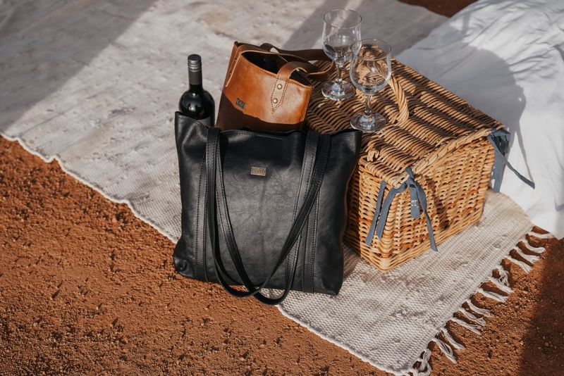 Tan Leather Goods Judy Handbag - KaryKase