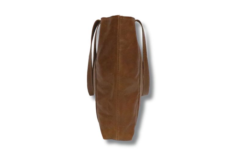 Tan Leather Goods Judy Handbag - KaryKase