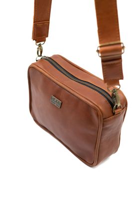 Tan Leather Goods Lily Sling Bag - KaryKase