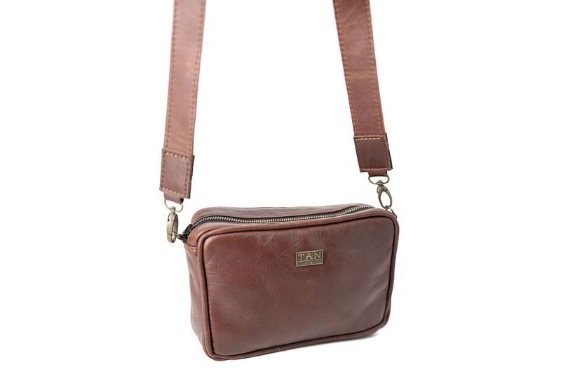 Tan Leather Goods Lily Sling Bag - KaryKase
