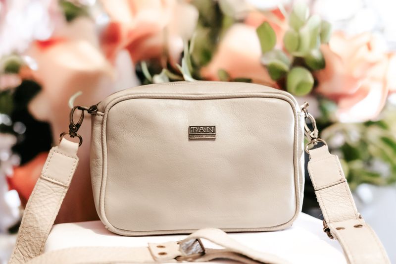 Tan Leather Goods Lily Sling Bag - KaryKase
