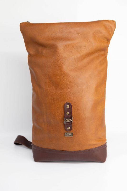 Tan Leather Goods Willow Backpack - KaryKase