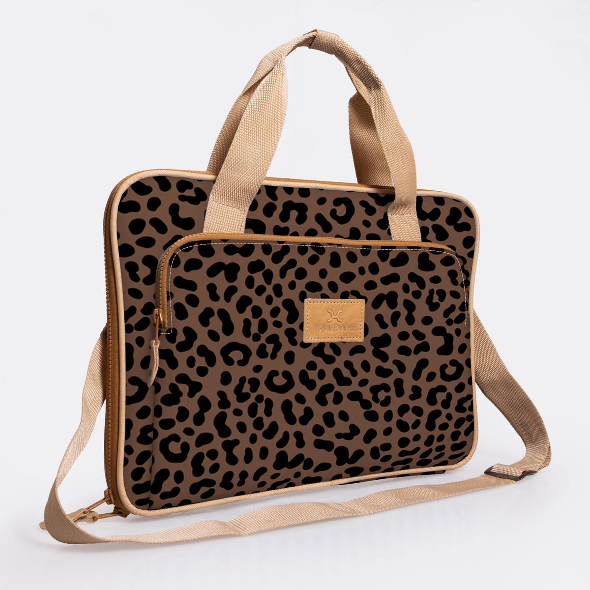 Thandana 15" Slimline Laminated Fabric Laptop Bag - KaryKase