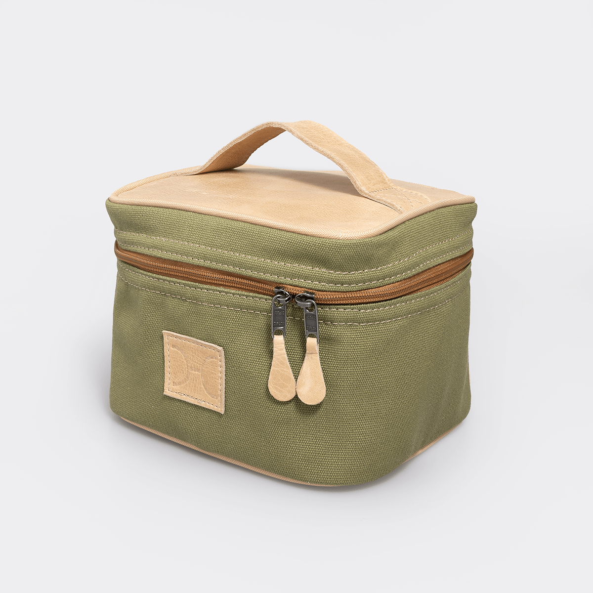 Thandana Canvas & Leather Mini Decker Cooler Bag - KaryKase