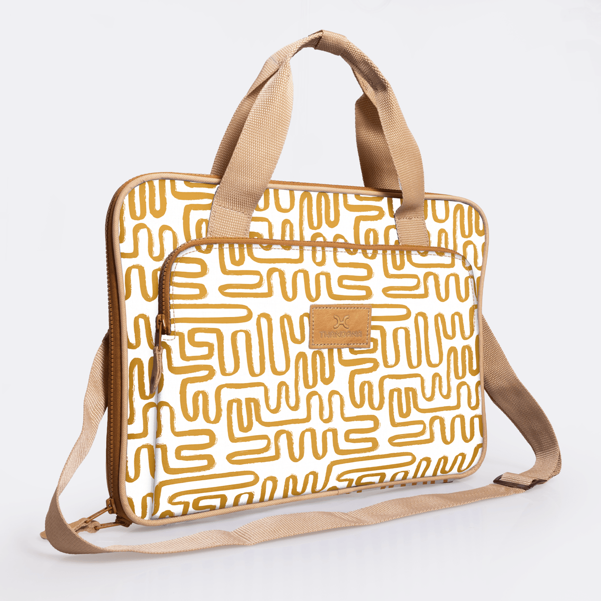 Thandana Kids 15" Slimline Laminated Fabric Laptop Bag - KaryKase