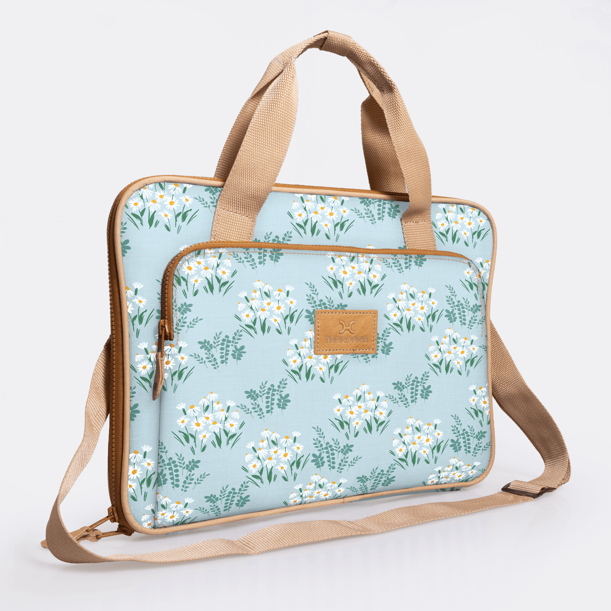 Thandana Kids 15" Slimline Laminated Fabric Laptop Bag - KaryKase