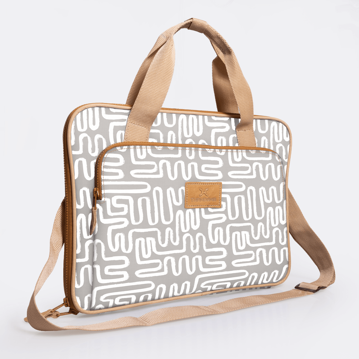 Thandana Kids 15" Slimline Laminated Fabric Laptop Bag - KaryKase