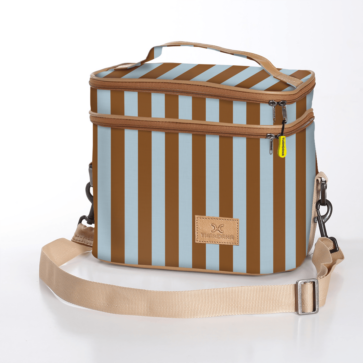Thandana Kids Laminated Fabric Double Decker Cooler Bag - KaryKase
