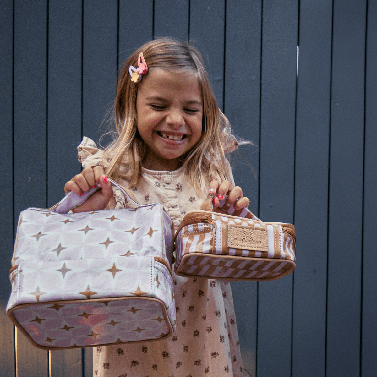 Thandana Kids Laminated Fabric Single Toiletry Case - KaryKase