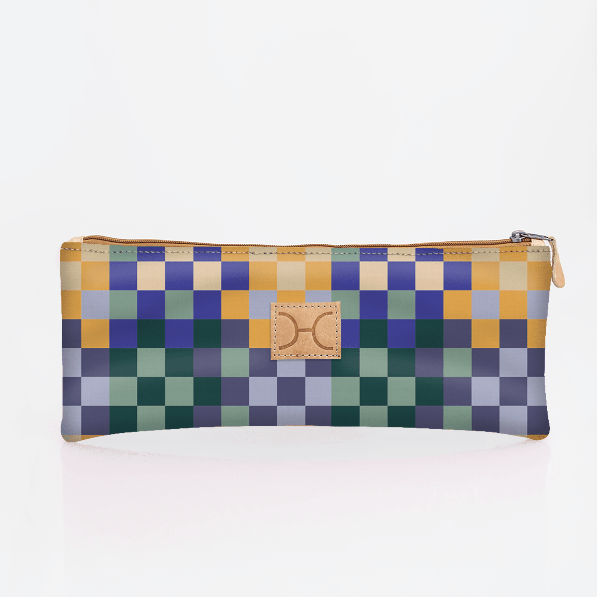 Thandana Kids Laminated Fabric Triple Zip Pencil Case - KaryKase