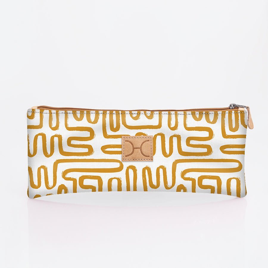 Thandana Kids Laminated Fabric Triple Zip Pencil Case - KaryKase