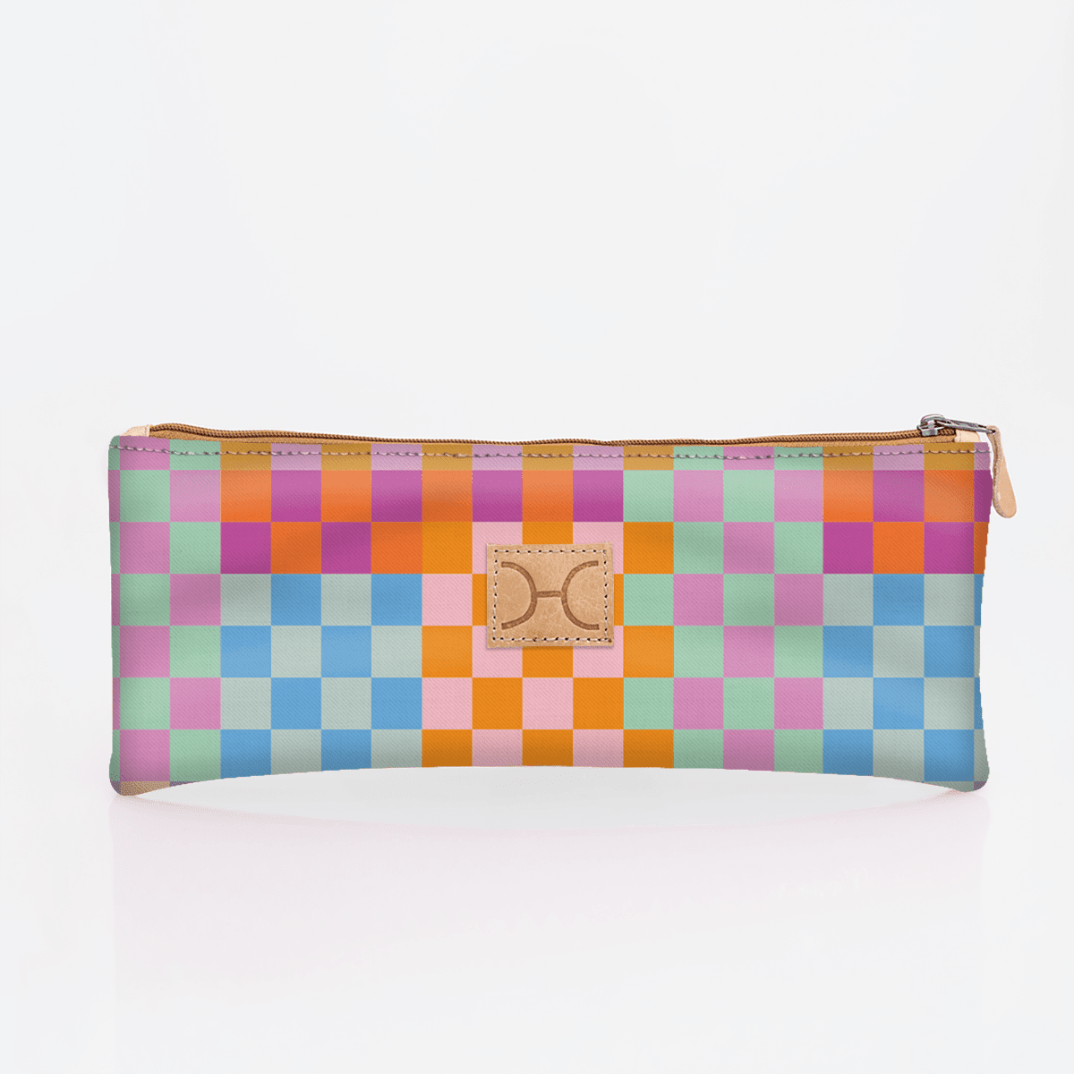 Thandana Kids Laminated Fabric Triple Zip Pencil Case - KaryKase