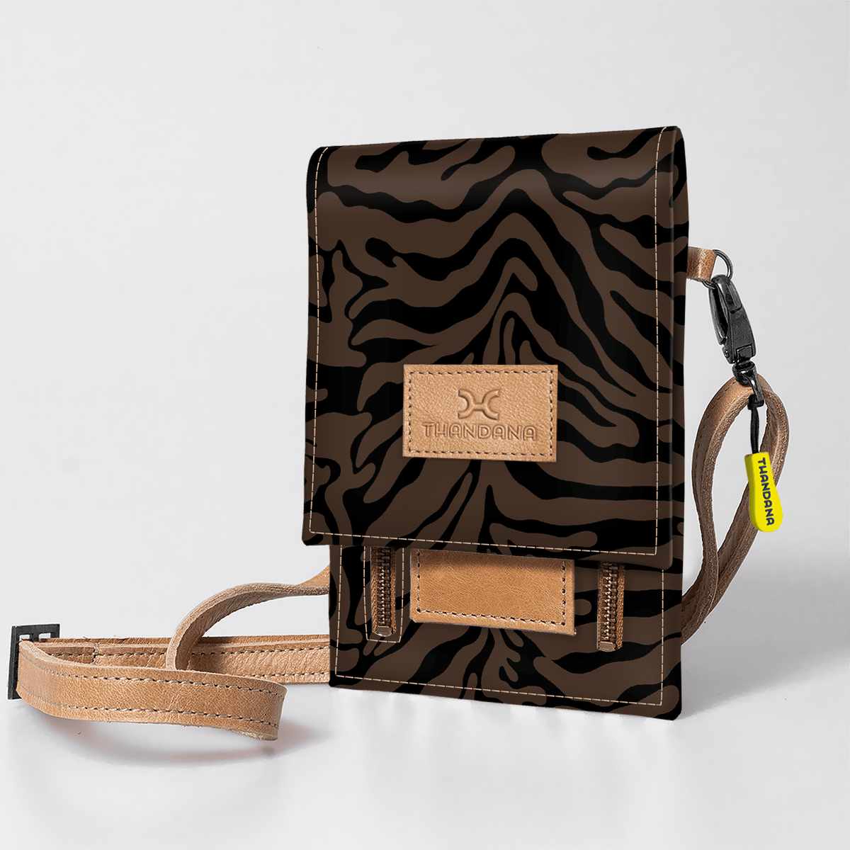 Thandana Kids Laminated Fabric Urban Cellphone Sling - KaryKase