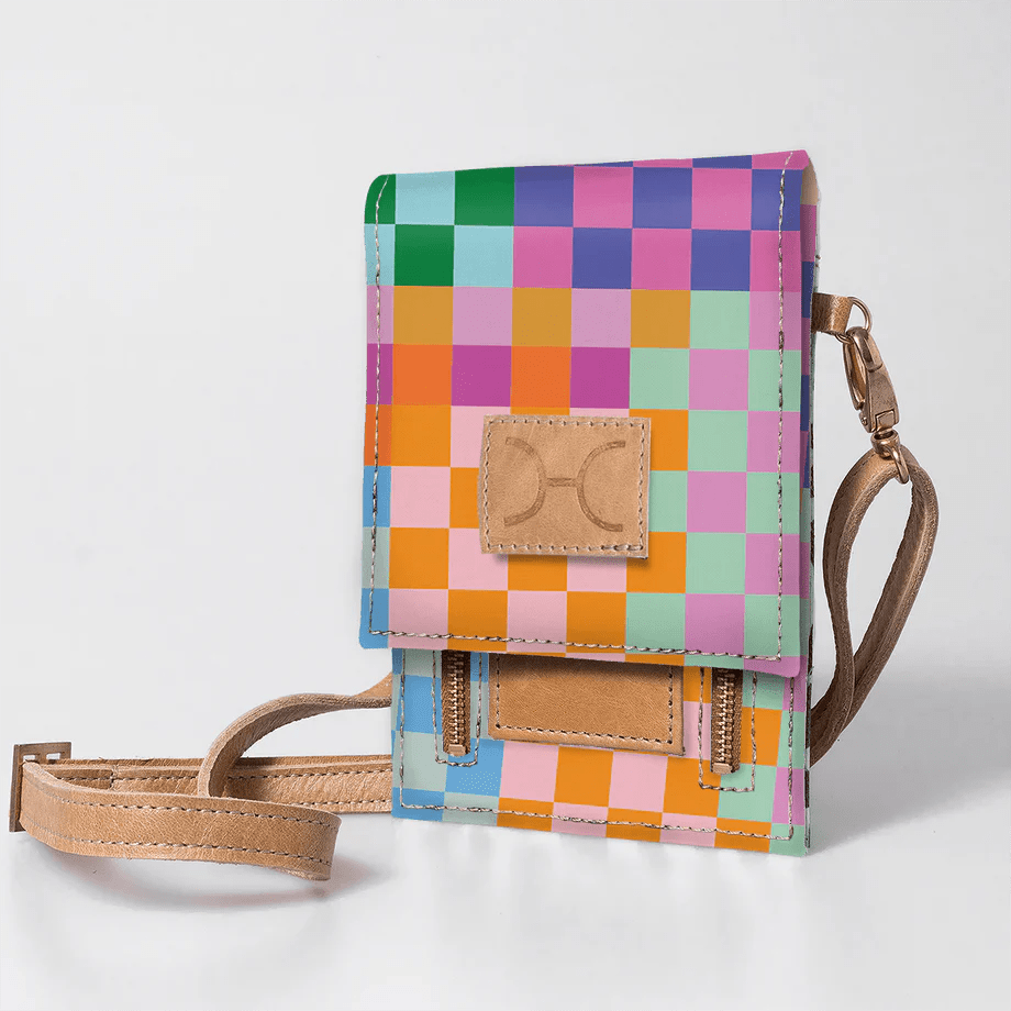 Thandana Kids Laminated Fabric Urban Cellphone Sling - KaryKase