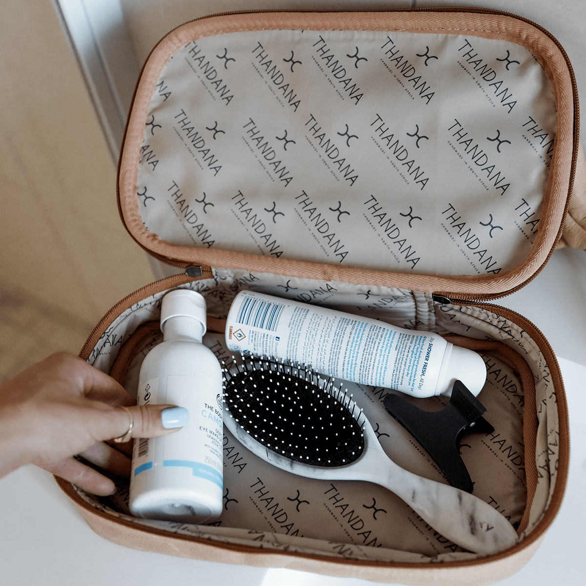 Thandana Kids Laminated Fabric Wash Bag - KaryKase