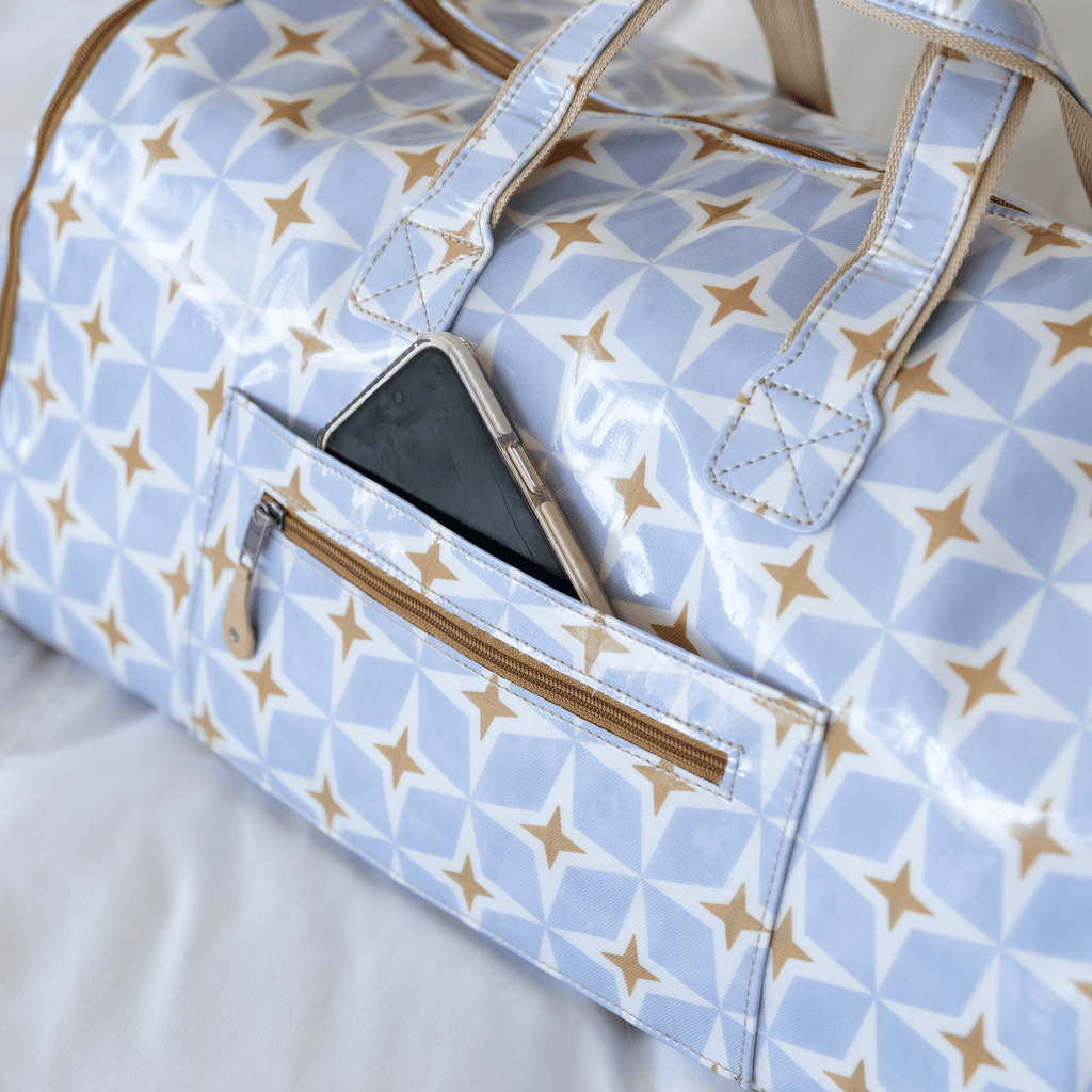 Thandana Laminated Fabric Carry All Travel Bag - KaryKase