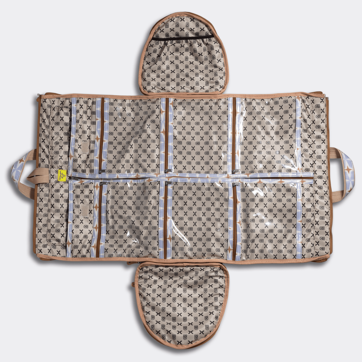 Thandana Laminated Fabric Carry All Travel Bag - KaryKase