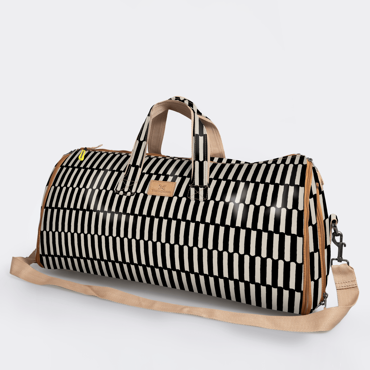 Thandana Laminated Fabric Carry All Travel Bag - KaryKase