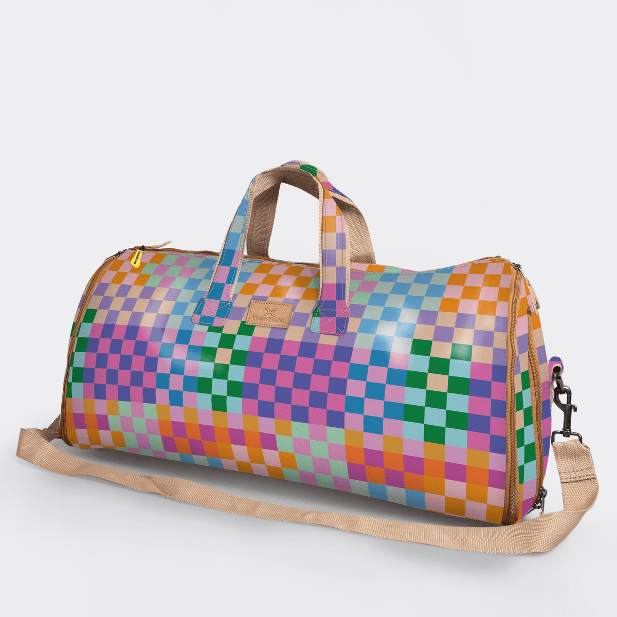 Thandana Laminated Fabric Carry All Travel Bag - KaryKase