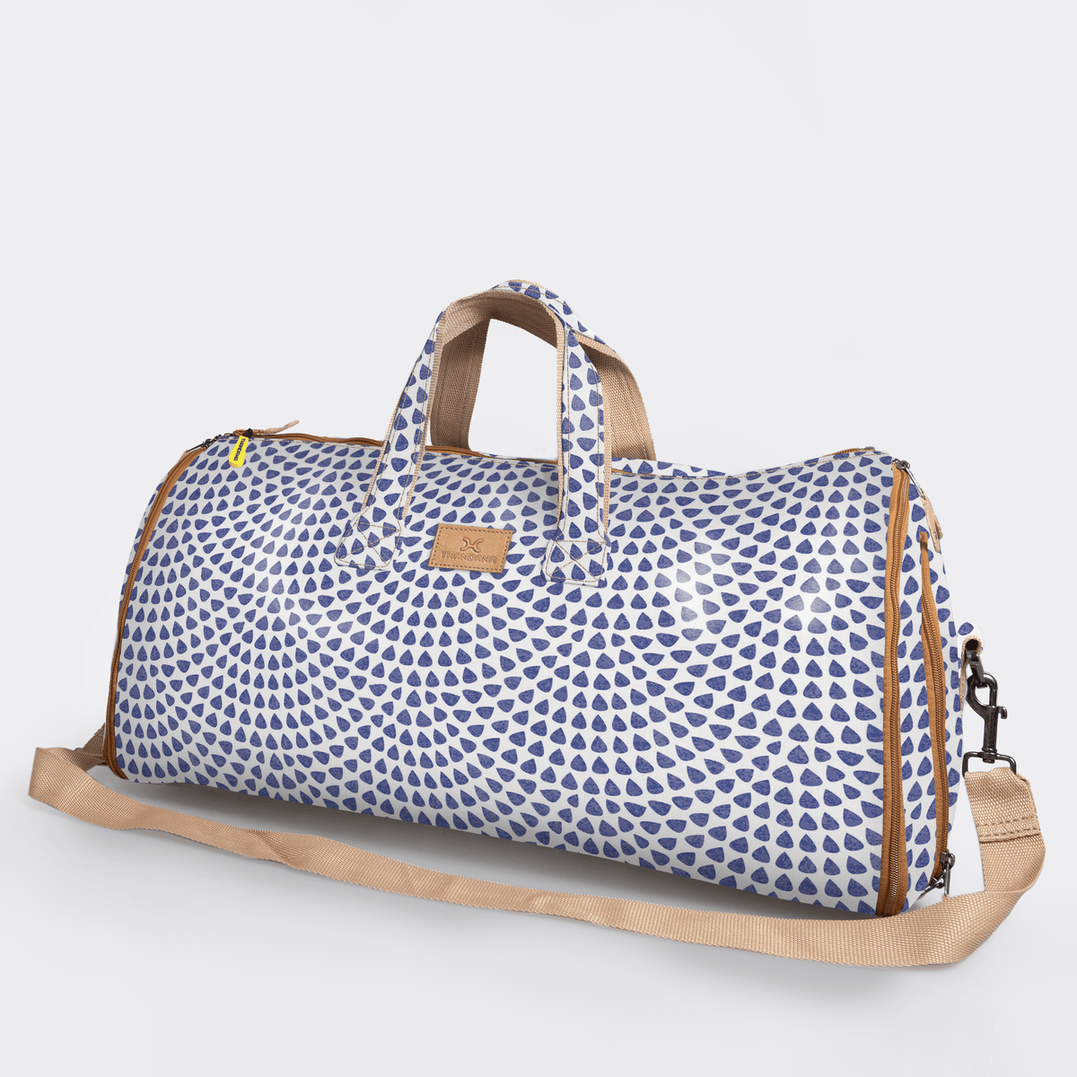 Thandana Laminated Fabric Carry All Travel Bag - KaryKase
