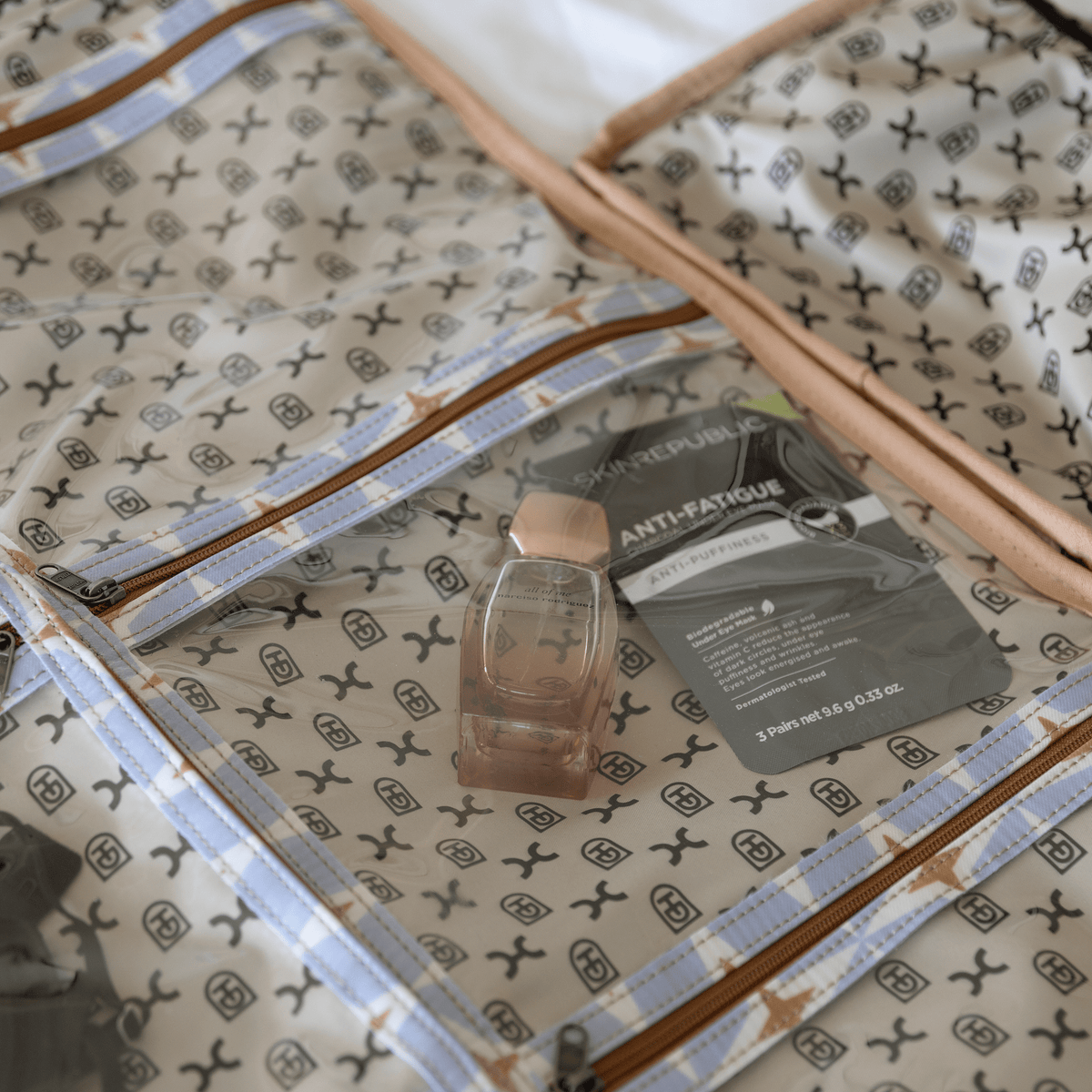 Thandana Laminated Fabric Carry All Travel Bag - KaryKase