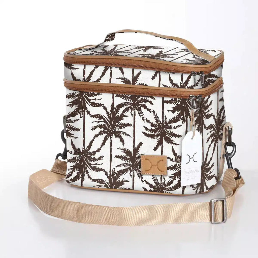 Thandana Laminated Fabric Double Decker Cooler Bag - KaryKase
