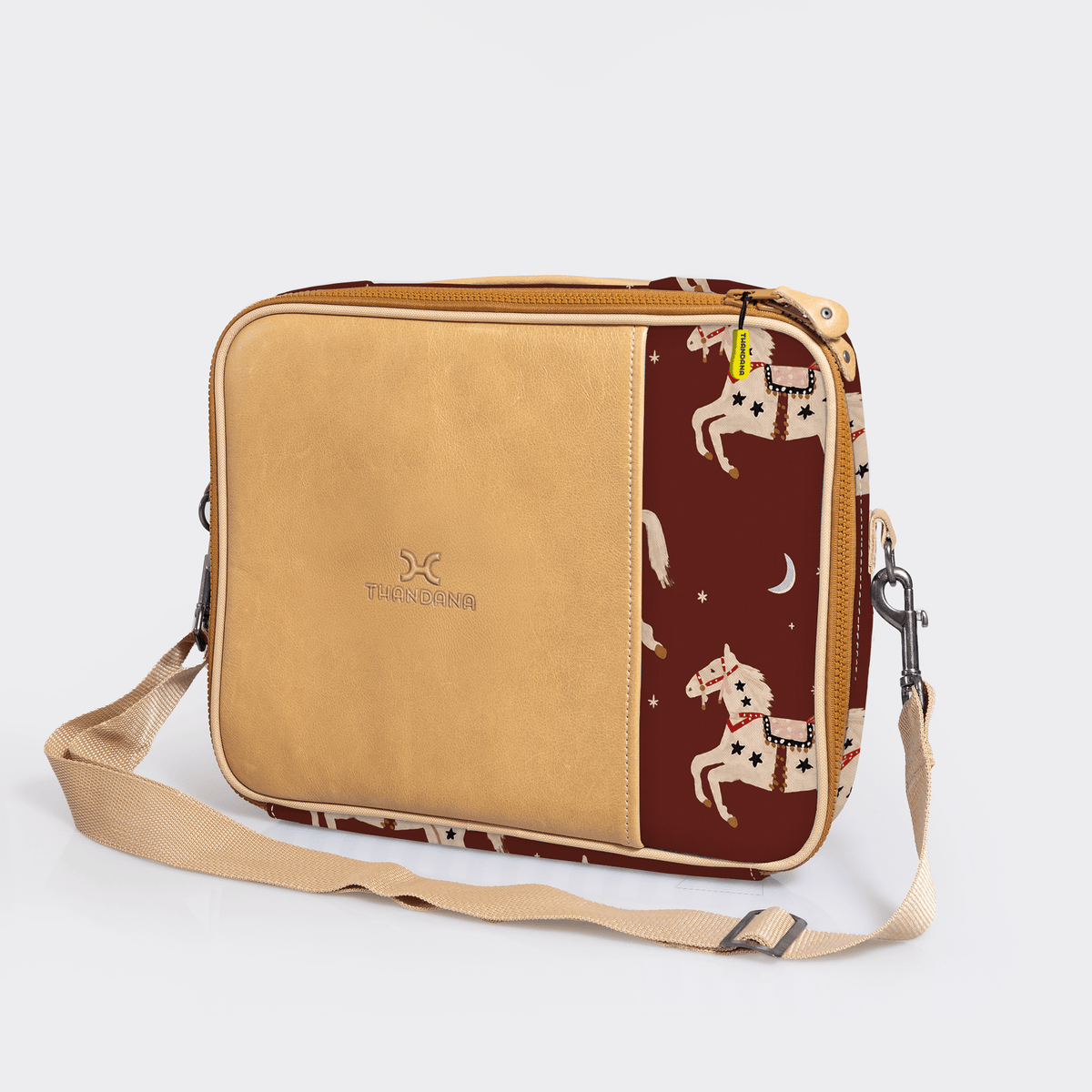 Thandana Laminated Fabric Essential Laptop Bag 13" - KaryKase