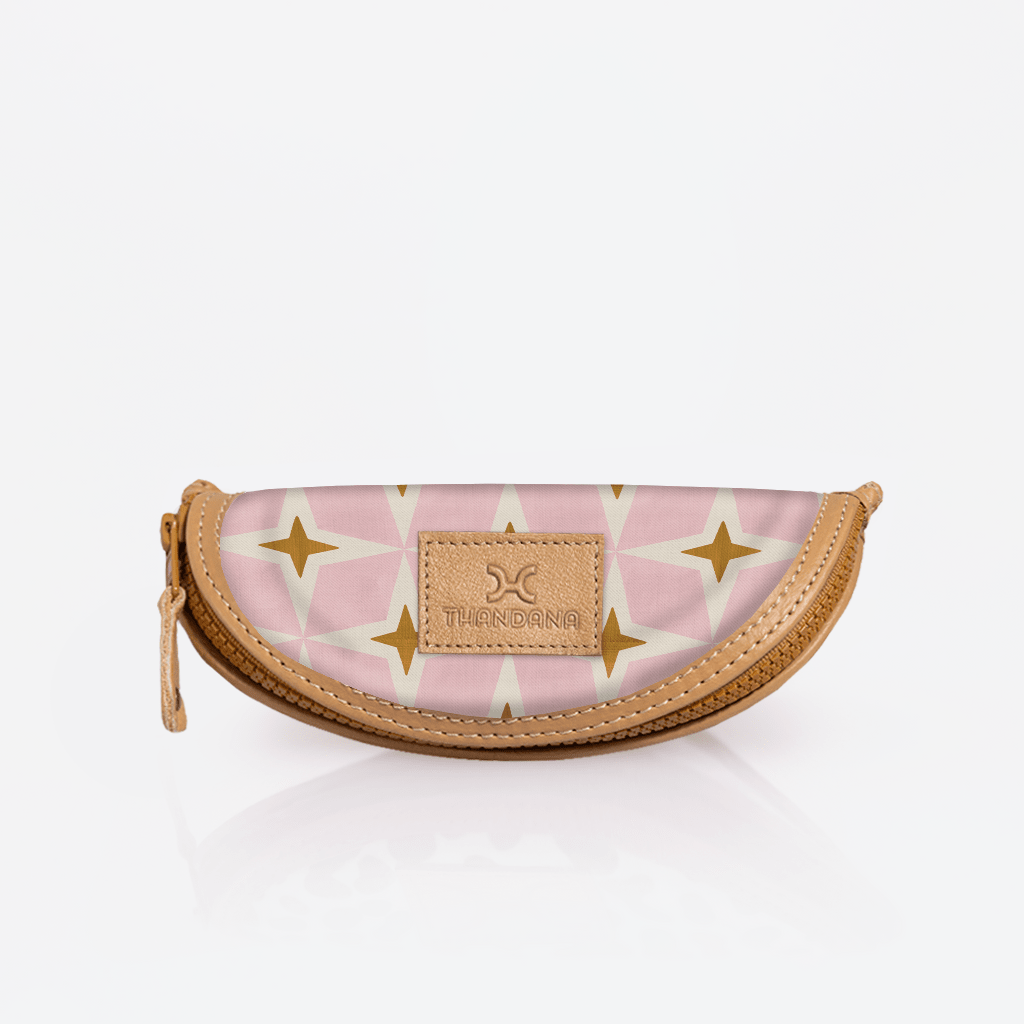 Thandana Laminated Fabric Glasses Case - KaryKase