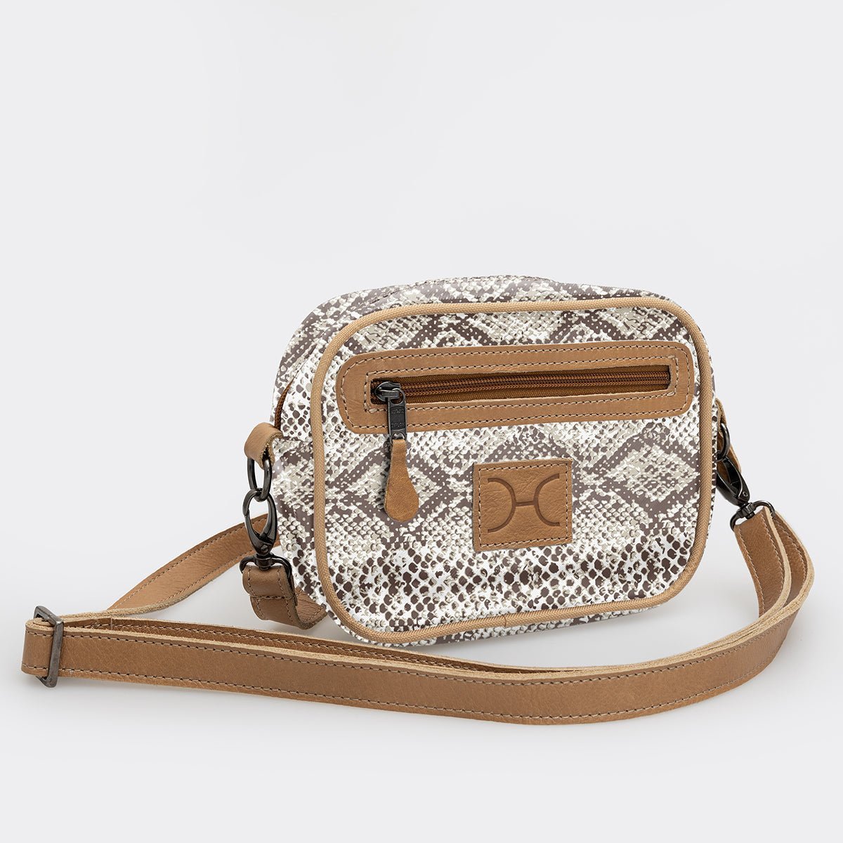 Thandana Laminated Fabric Lipstick Bag - KaryKase