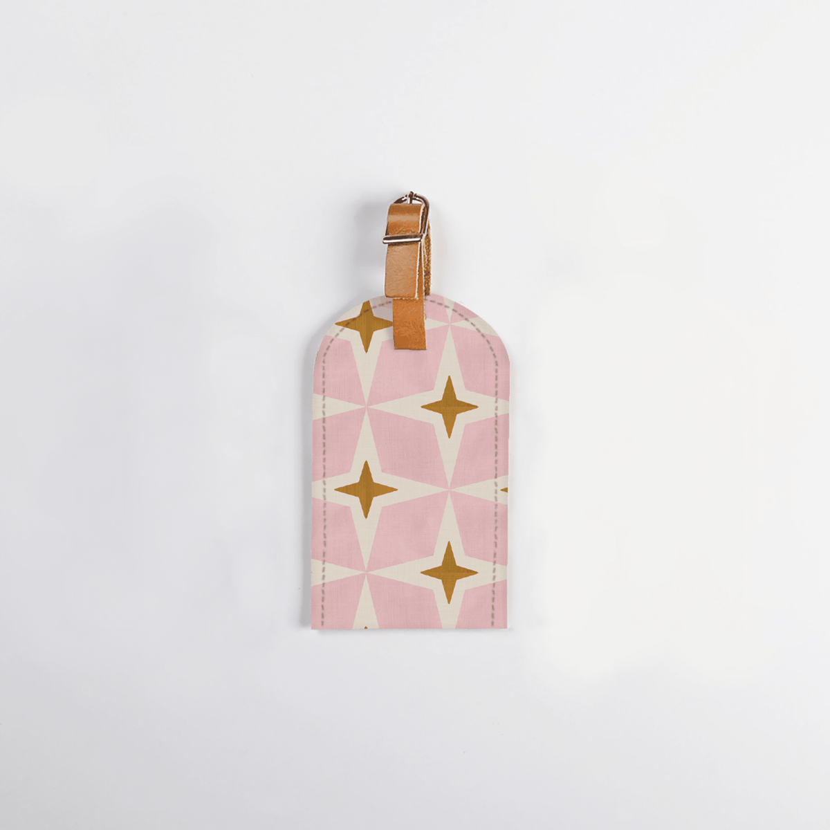 Thandana Laminated Fabric Luggage Stud Tag - KaryKase