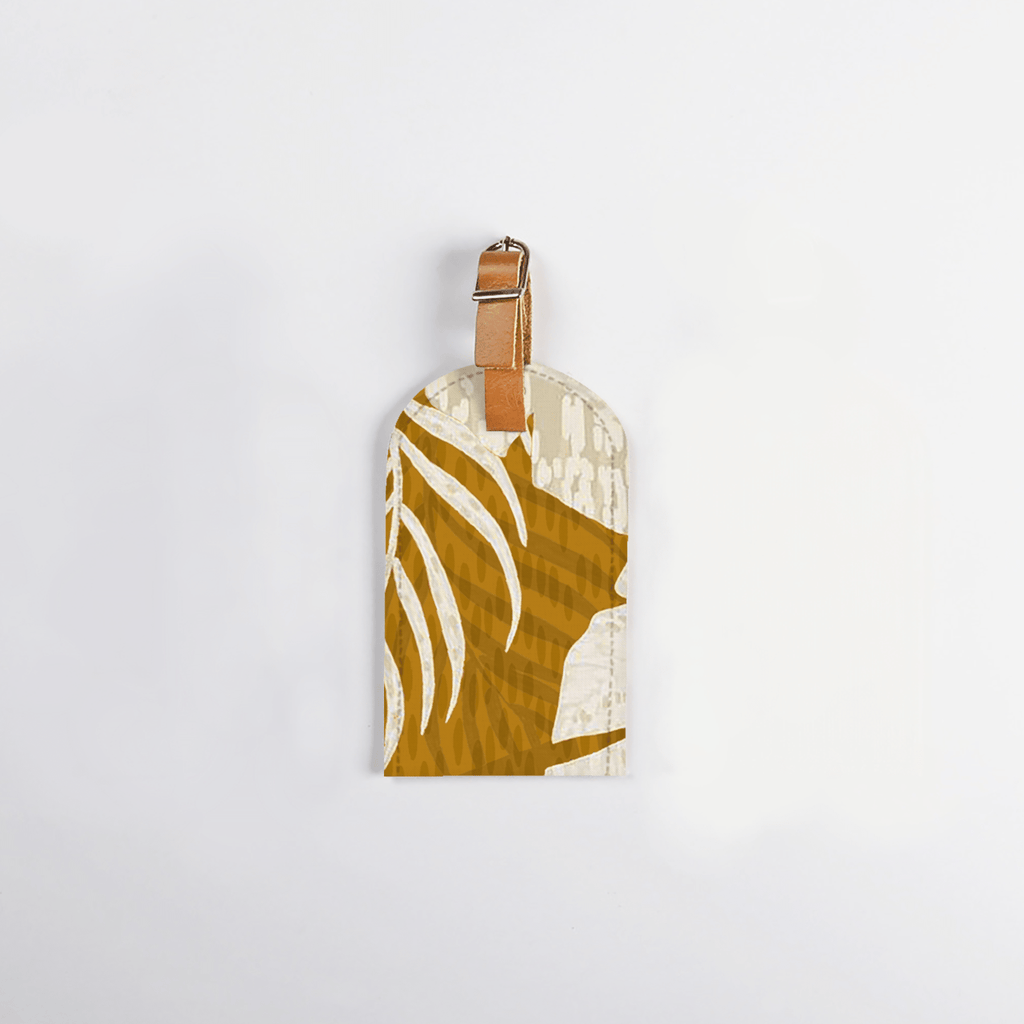 Thandana Laminated Fabric Luggage Stud Tag - KaryKase